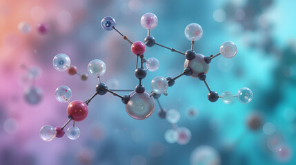 isobutylamido thiazolyl resorcinol molecule 3d, molecular structure, ball and stick model, structural chemical formula tyrosinase inhibitor