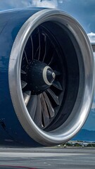 Close-up jet engine (1)