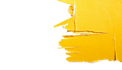 Paper, torn, ripped, yellow, isolated, transparency, edges, piece, scrap, texture, background, white, object, stationery, craft, design, material, fragment, rough, irregular, sheet, decorative, abstra