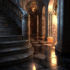 Crystal amber texture glowing with golden shine high resolution picture