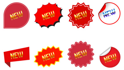 NEW ステッカー　セット　素材　ギザギザ　値引き　値下げ　特別価格　キャンペーン　フェア　あしらい　飾り　シール　スタンプ　トゲトゲ　ポップ　おしゃれ　シンプル　Set of new arrival tag icon.sale sticker,price sticker