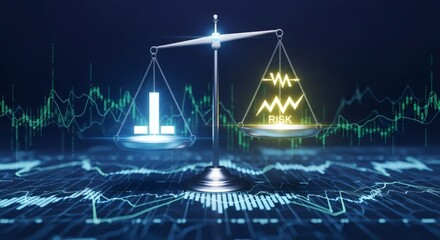 Analyze risk and reward in the financial markets, balancing investment decisions with careful consideration and data analysis for strategic advantage