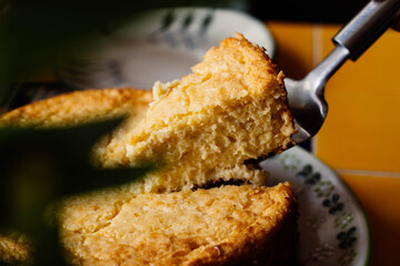 Postre Pay de elote 