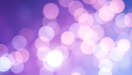 Fototapeta premium Beautiful purple and pink bokeh abstract background for festive events and decorative designs