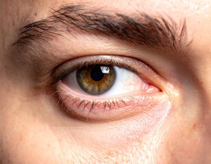 Obraz premium Close-up of a human eye