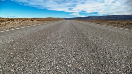 great patagonia pampa with huge panorama