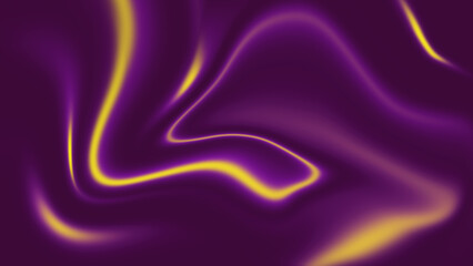 Abstract purple and yellow gradient background with smooth lines