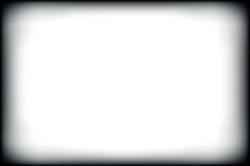 Black frame with transparency in the center, vector illustration