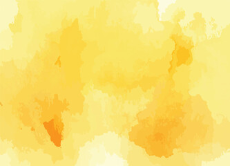 Sun-kissed orange and yellow watercolor background