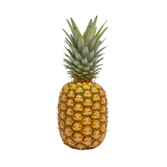 pineapple isolated on white background