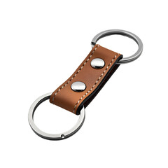 leather belt isolated on white background