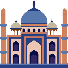 Muslim mosque facade
