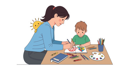 Diverse Women Applying Makeup Collaborative Beauty Routine.