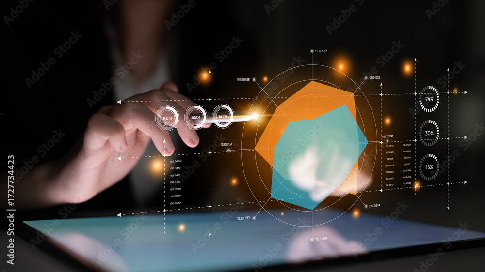Poster big data and analytics support real-time insights, predictive modeling, and data-driven decisions fo