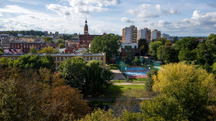 Aerial View The Vibrant Cityscape