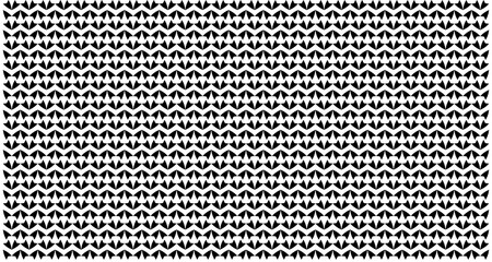 Black and white repeating arrow pattern design.