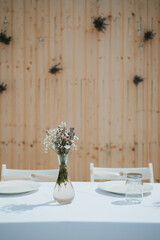 wedding table setting
