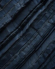 Sleek Dark Slate Texture with Layered Striped Patterns for Modern Backgrounds