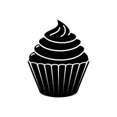 Glossy Cupcake Wrapper Whipped Cream Transparent Background