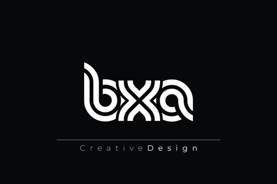 BXA Creative Unique Modern Letter Logo Design