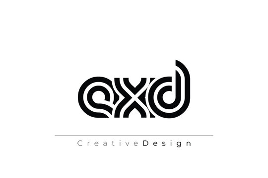 EXD Creative Unique Modern Letter Logo Design