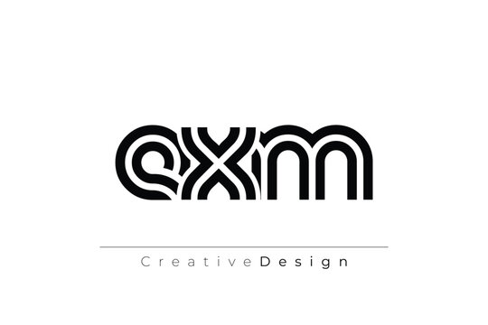 EXM Creative Unique Modern Letter Logo Design