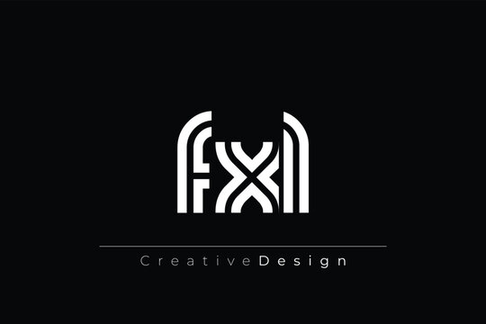 FXL Creative Unique Modern Letter Logo Design