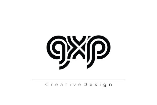 GXP Creative Unique Modern Letter Logo Design