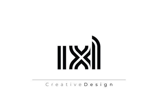 IXL Creative Unique Modern Letter Logo Design