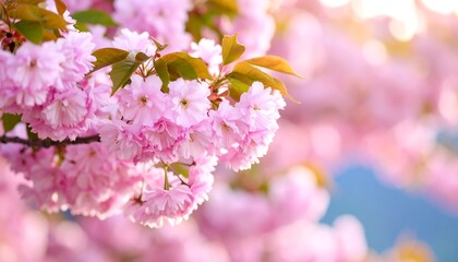 Close-up of blossoming cherry blossoms