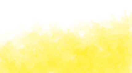 Vibrant yellow smoke cloud explosion on transparent background. Explosion of yellow smoke isolated on transparent background cutout png.