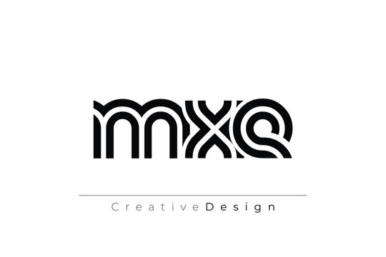 MXE Creative Unique Modern Letter Logo Design