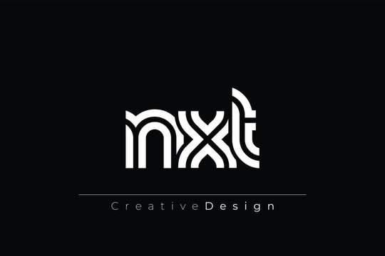 NXT Creative Unique Modern Letter Logo Design