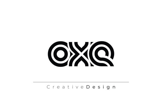 OXE Creative Unique Modern Letter Logo Design
