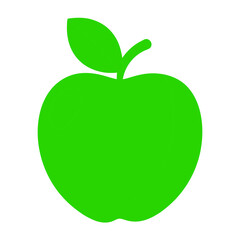 vector illustration of an apple