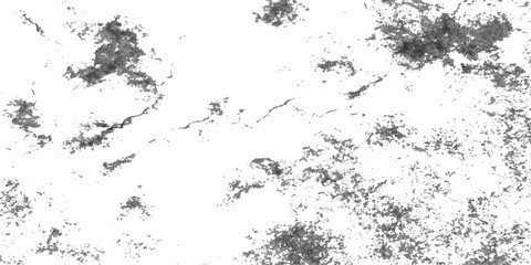 A dark grunge floral illustration border with black ink splat texture for a vintage pattern design