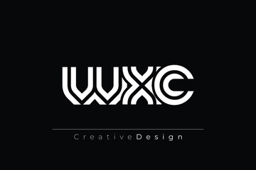 WXC Creative Unique Modern Letter Logo Design