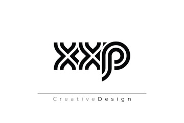 XXP Creative Unique Modern Letter Logo Design