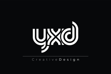 YXD Creative Unique Modern Letter Logo Design