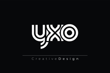 YXO Creative Unique Modern Letter Logo Design