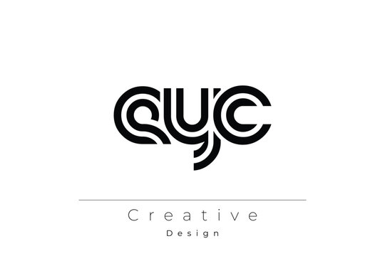EYC Creative Unique Modern Letter Logo Design
