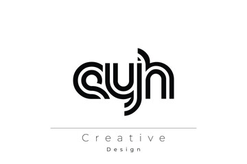 EYH Creative Unique Modern Letter Logo Design