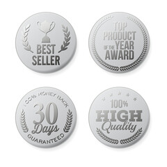 Set of Luxury Sales Quality Badges