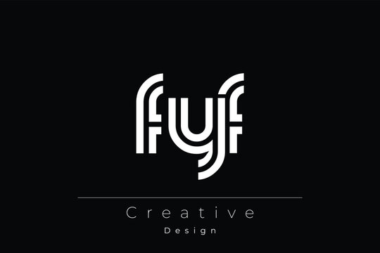 FYF Creative Unique Modern Letter Logo Design