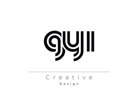 GYI Creative Unique Modern Letter Logo Design