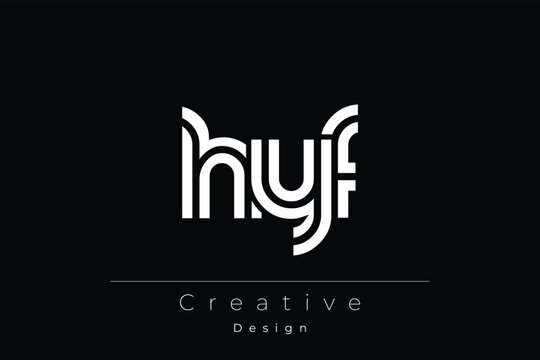 HYF Creative Unique Modern Letter Logo Design