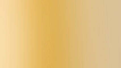 A captivating gradient background in warm golden hues, perfect for adding a touch of elegance and sophistication to any design project or presentation isolated on transparent background