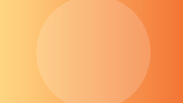 A warm and inviting gradient background with shades of orange, featuring a soft, circular highlight for a touch of depth and visual appeal isolated on transparent background