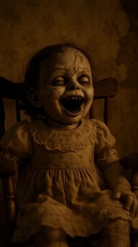 Cursed Doll, vertical video