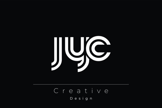 JYC Creative Unique Modern Letter Logo Design